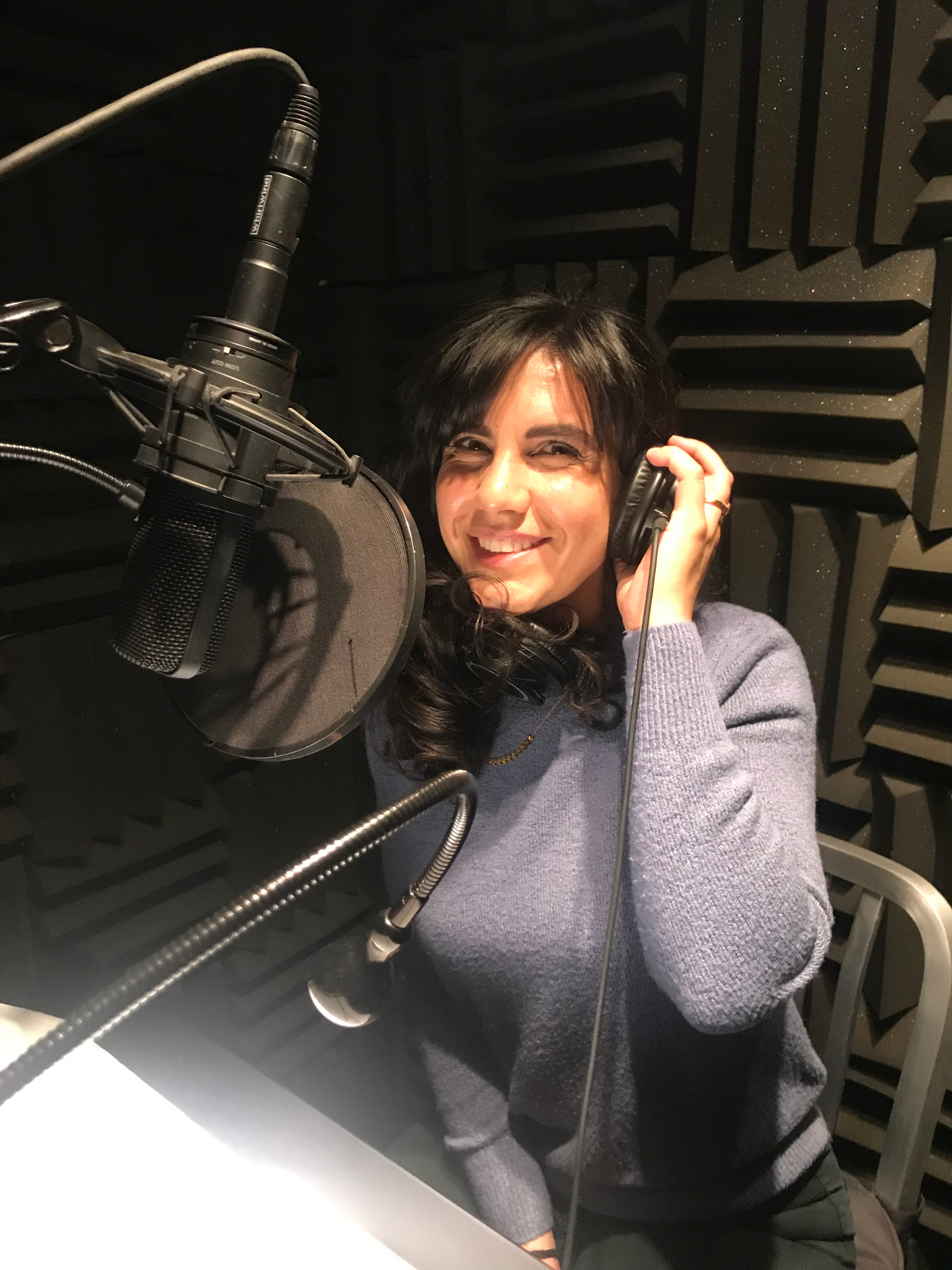 In the studio